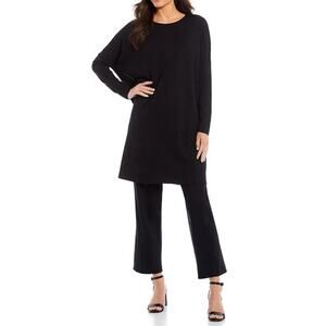 Bryn Walker - Damien Ponti Crew Neck Dolman Sleeve Oversized Tunic -XXL
